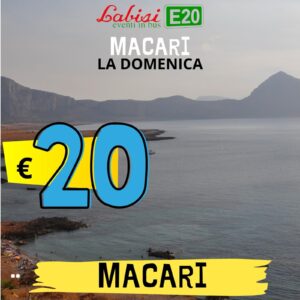 BUE MARINO, CALETTA MACARI ,BAIA SANTA MARGHERITA - Ogni Domenica - da Villabate, Palermo, Carini - € 20