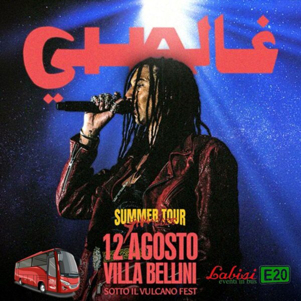 GHALI - Villa Bellini a CATANIA  - 12 Agosto 2025 € 25