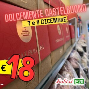 DOLCEMENTE CASTELBUONO - 7 e 8 DICEMBRE - € 18